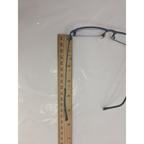 Vintage PRO DESIGN DENMARK 1335 PURE TITANIUM EYEGLASS Frames Only Turquoise